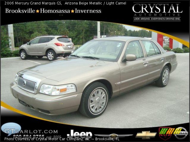2006 Mercury Grand Marquis GS in Arizona Beige Metallic