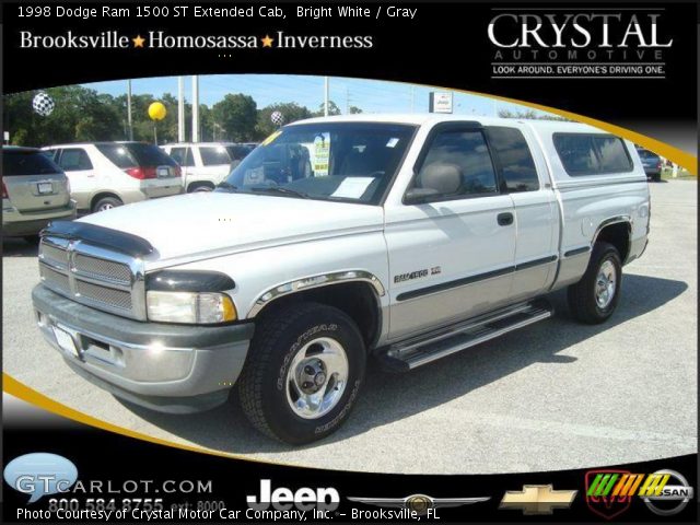 1998 Dodge Ram 1500 ST Extended Cab in Bright White
