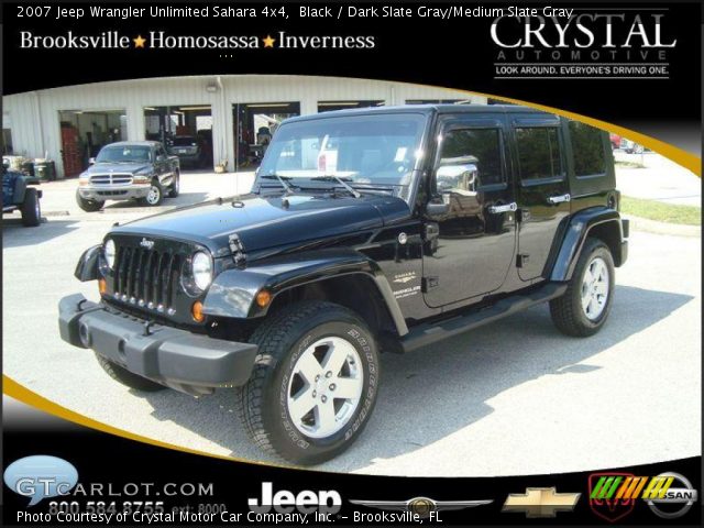 2007 Jeep Wrangler Unlimited Sahara 4x4 in Black