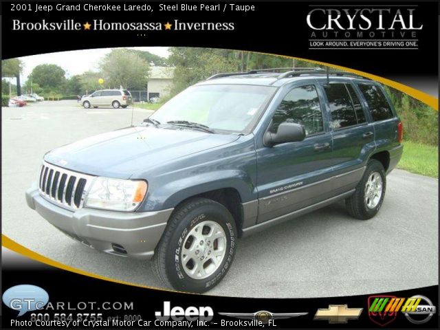 2001 Jeep Grand Cherokee Laredo in Steel Blue Pearl