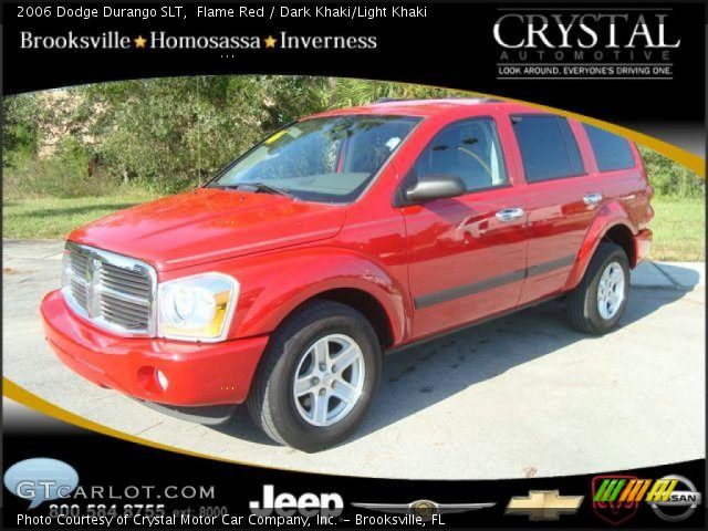 2006 Dodge Durango SLT in Flame Red