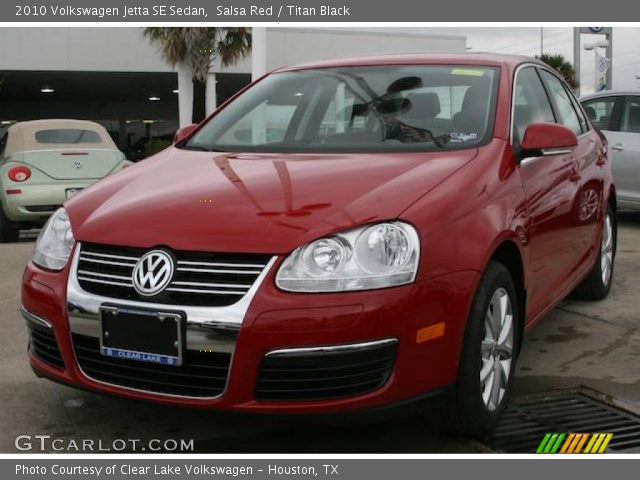 2010 Volkswagen Jetta SE Sedan in Salsa Red