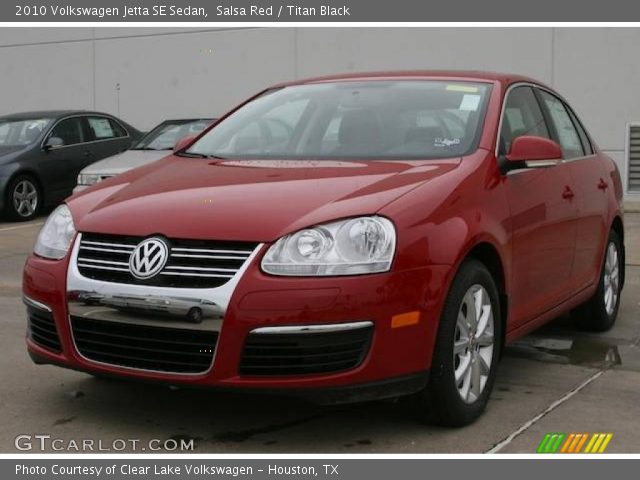 2010 Volkswagen Jetta SE Sedan in Salsa Red