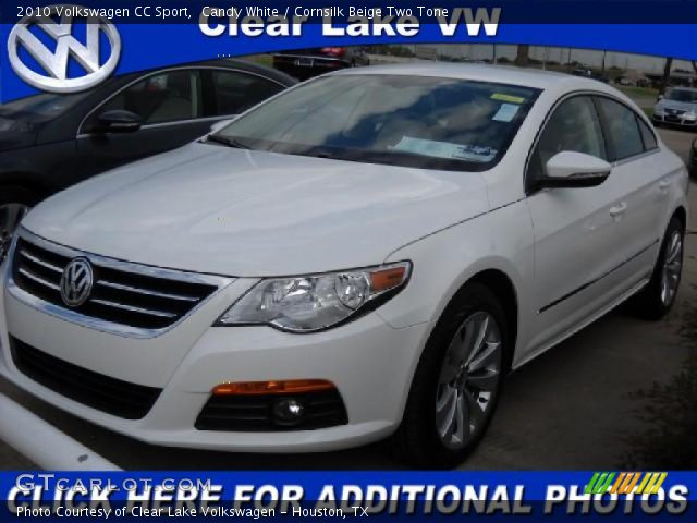 2010 Volkswagen CC Sport in Candy White