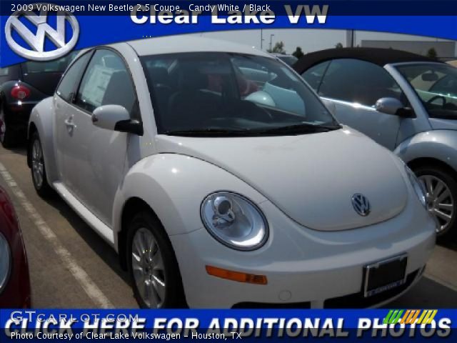 2009 Volkswagen New Beetle 2.5 Coupe in Candy White