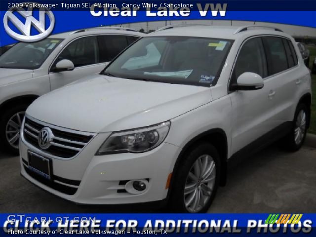 2009 Volkswagen Tiguan SEL 4Motion in Candy White