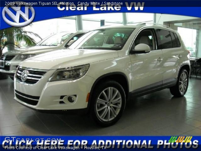 2009 Volkswagen Tiguan SEL 4Motion in Candy White