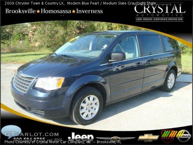 2009 Chrysler Town & Country LX in Modern Blue Pearl