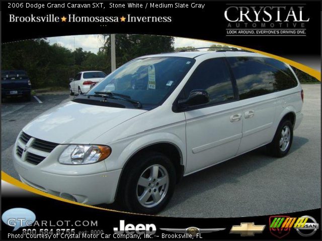 2006 Dodge Grand Caravan SXT in Stone White
