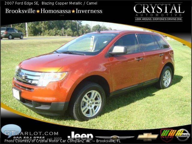 2007 Ford Edge SE in Blazing Copper Metallic