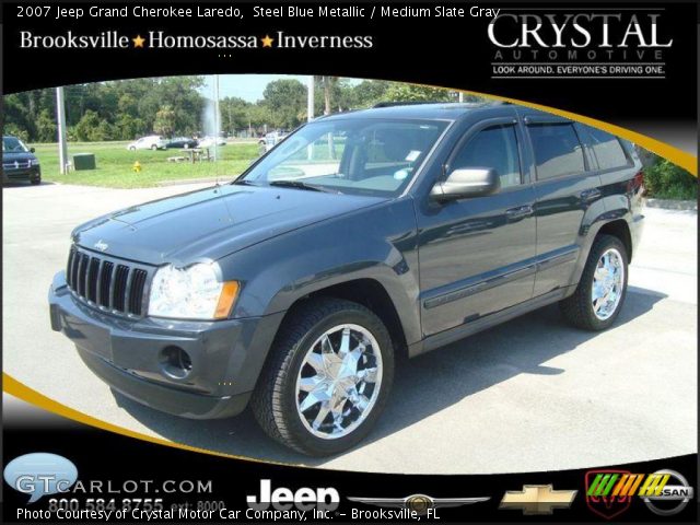 2007 Jeep Grand Cherokee Laredo in Steel Blue Metallic