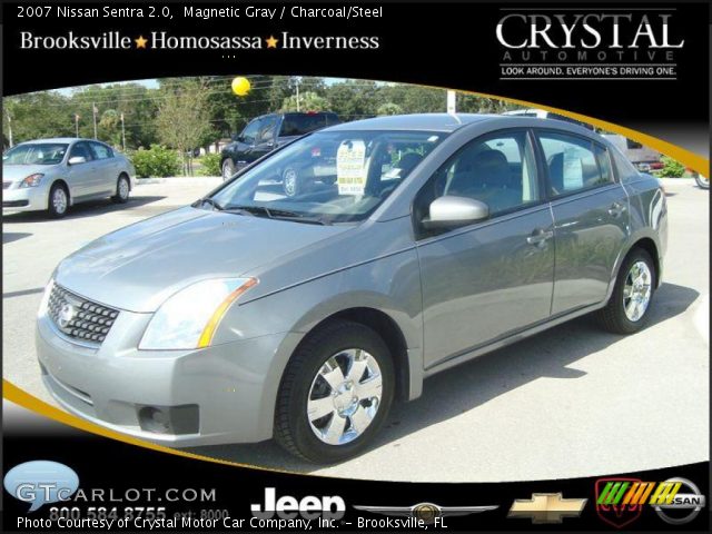 2007 Nissan Sentra 2.0 in Magnetic Gray