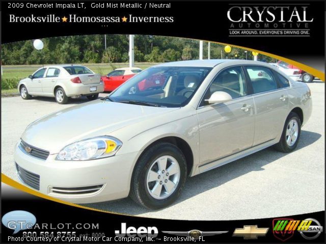 2009 Chevrolet Impala LT in Gold Mist Metallic