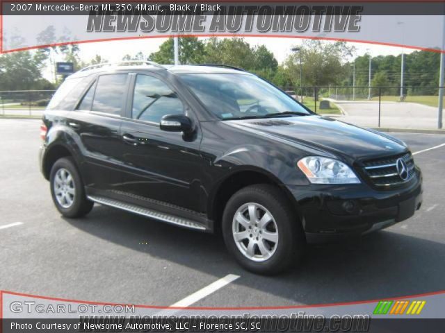 2007 Mercedes-Benz ML 350 4Matic in Black