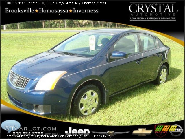 2007 Nissan Sentra 2.0 in Blue Onyx Metallic