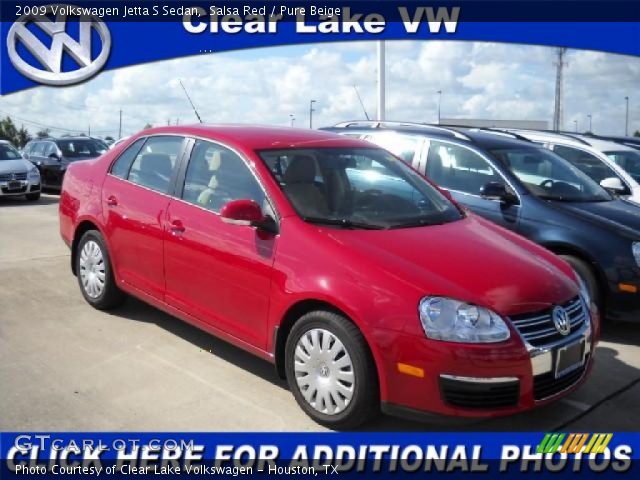 2009 Volkswagen Jetta S Sedan in Salsa Red