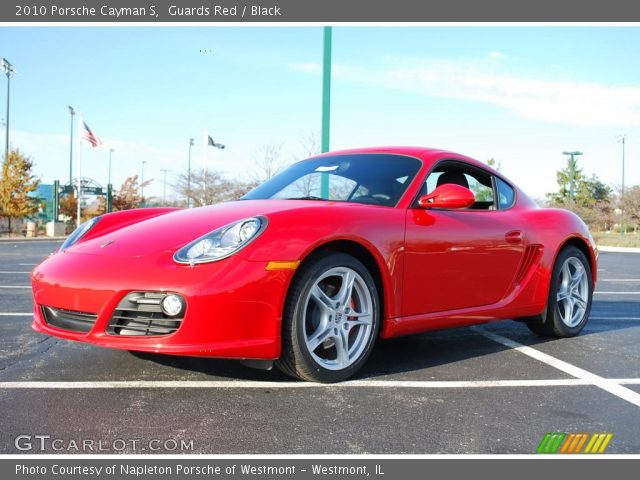 2010 Porsche Cayman S in Guards Red