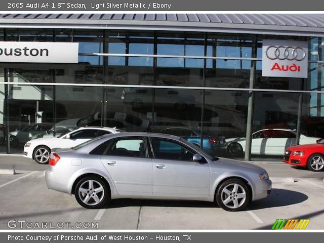 2005 Audi A4 1.8T Sedan in Light Silver Metallic