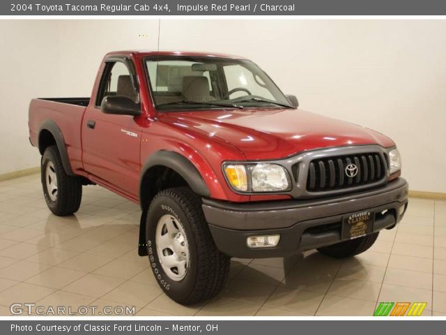 2004 Toyota Tacoma Regular Cab 4x4 in Impulse Red Pearl