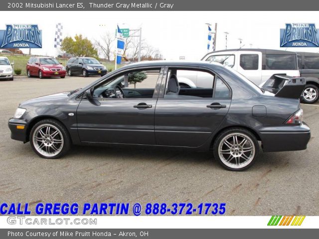 2002 Mitsubishi Lancer ES in Thunder Gray Metallic
