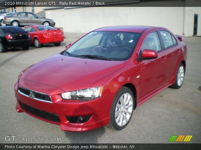 2010 Mitsubishi Lancer GTS in Rally Red Metallic