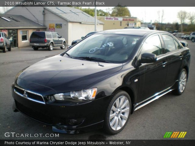 2010 Mitsubishi Lancer GTS in Tarmac Black Pearl