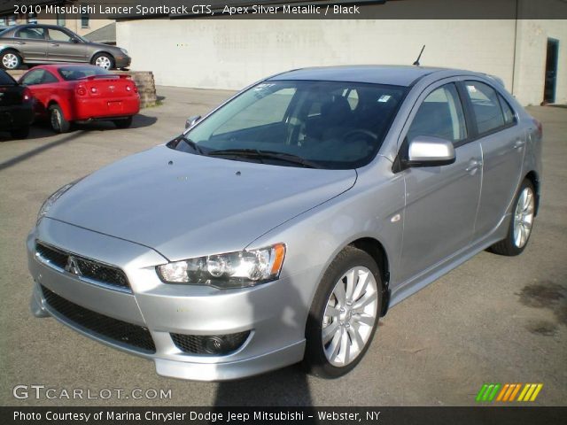 2010 Mitsubishi Lancer Sportback GTS in Apex Silver Metallic