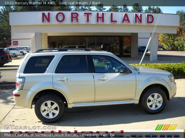 2010 Mercury Mariner I4 4WD in Gold Leaf Metallic