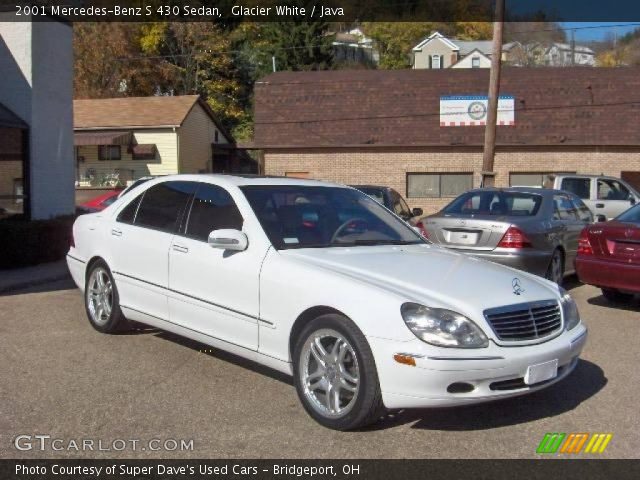 2001 Mercedes-Benz S 430 Sedan in Glacier White