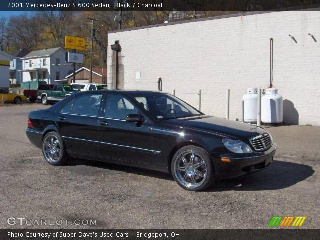 2001 Mercedes-Benz S 600 Sedan in Black