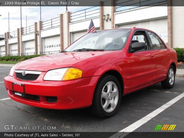1999 Mazda Protege ES in Classic Red