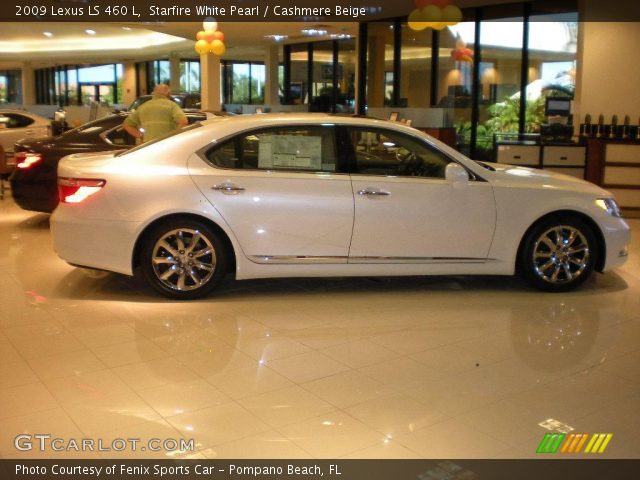 2009 Lexus LS 460 L in Starfire White Pearl