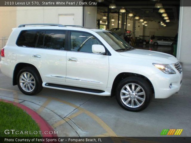 2010 Lexus LX 570 in Starfire White Pearl