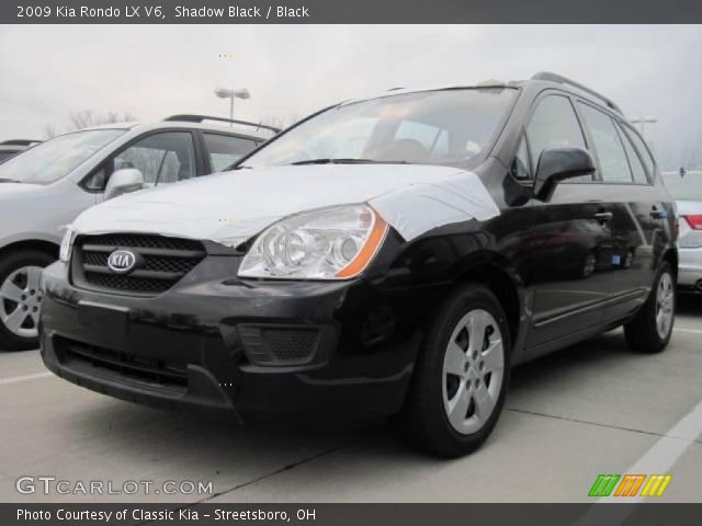 2009 Kia Rondo LX V6 in Shadow Black