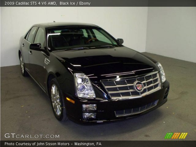 2009 Cadillac STS 4 V6 AWD in Black Ice