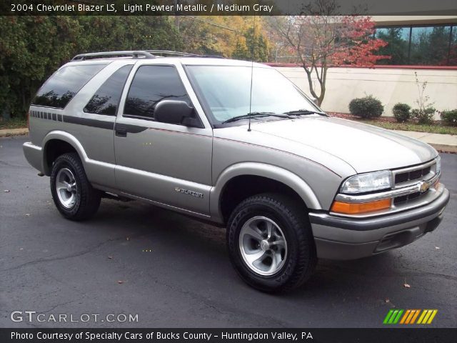 2004 Chevrolet Blazer LS in Light Pewter Metallic