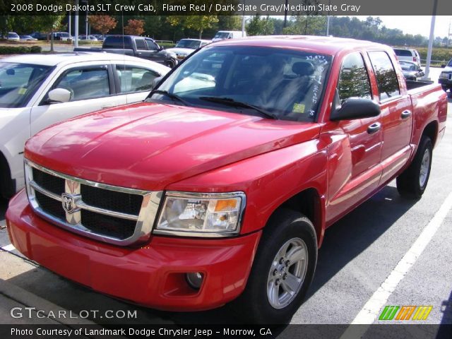 2008 Dodge Dakota SLT Crew Cab in Flame Red