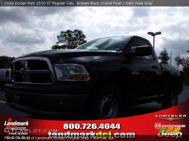 2010 Dodge Ram 1500 ST Regular Cab in Brilliant Black Crystal Pearl