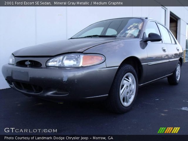 2001 Ford Escort SE Sedan in Mineral Gray Metallic