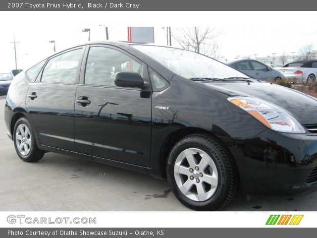 2007 Toyota Prius Hybrid in Black