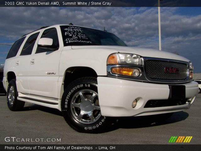 2003 GMC Yukon Denali AWD in Summit White