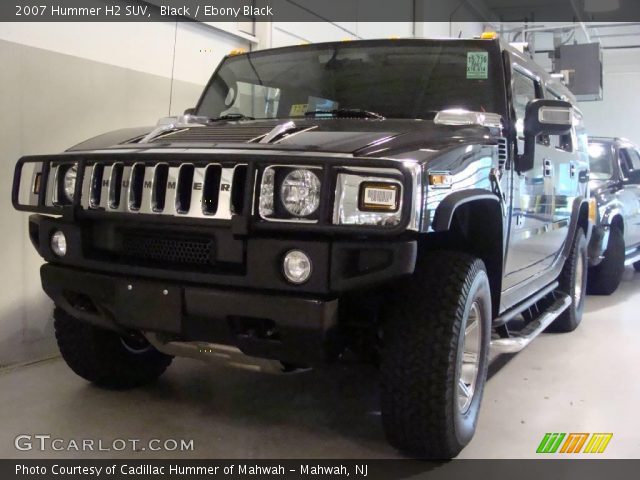 2007 Hummer H2 SUV in Black