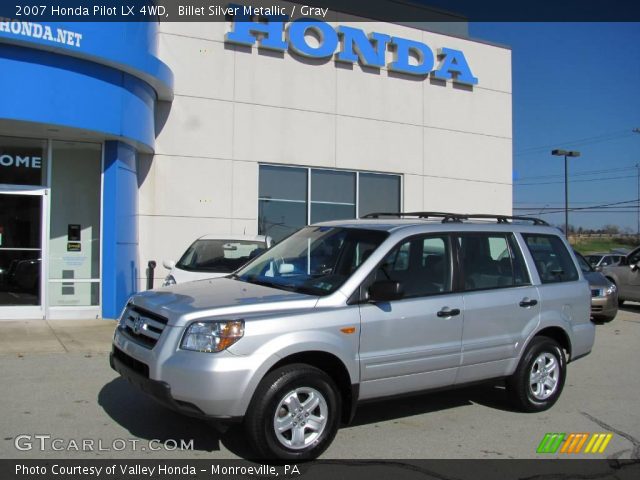 2007 Honda Pilot LX 4WD in Billet Silver Metallic