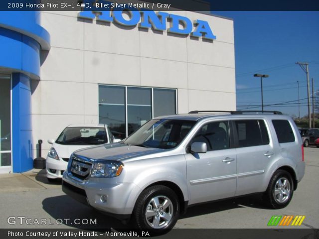 2009 Honda Pilot EX-L 4WD in Billet Silver Metallic