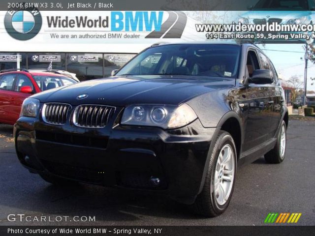 2006 BMW X3 3.0i in Jet Black