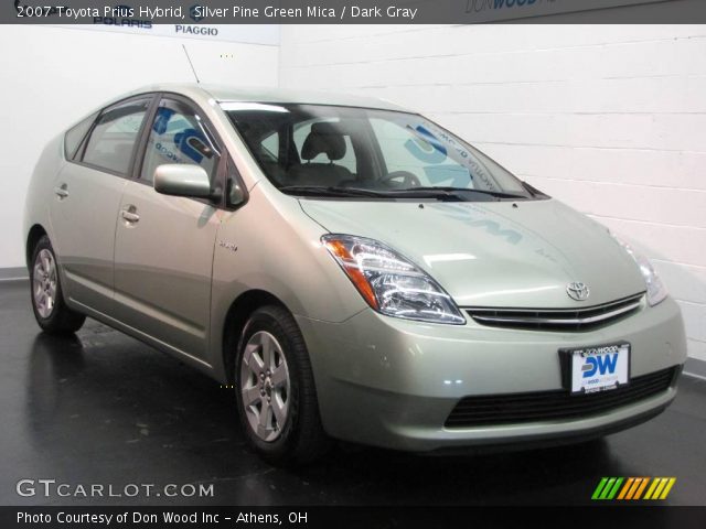 2007 Toyota Prius Hybrid in Silver Pine Green Mica