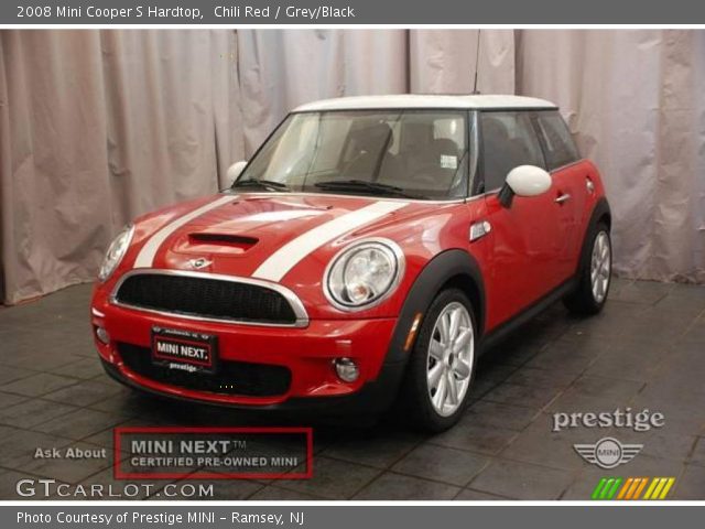 2008 Mini Cooper S Hardtop in Chili Red