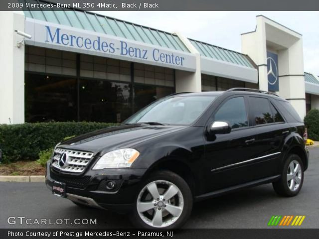 2009 Mercedes-Benz ML 350 4Matic in Black