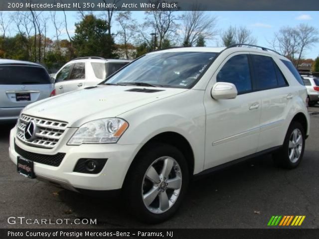 2009 Mercedes benz ml350 white