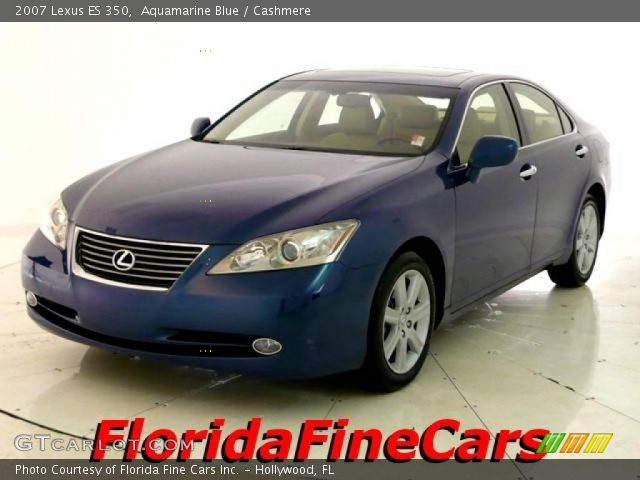 2007 Lexus ES 350 in Aquamarine Blue